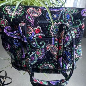 Vera Bradley Zipper Tote Bag